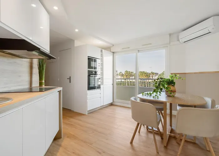 Апартаменты Marina Bay современная в 100 м от пляжа ла конк Агд